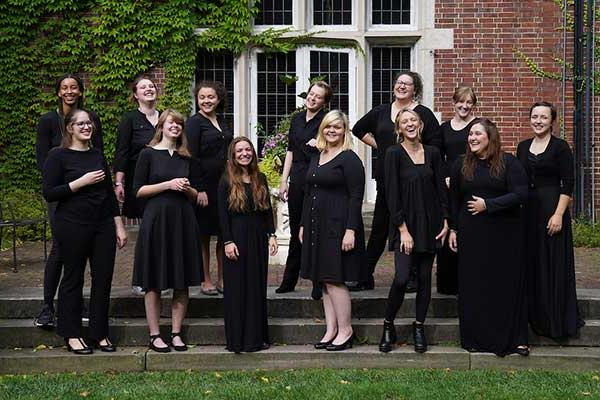 Women's Chorus laughing